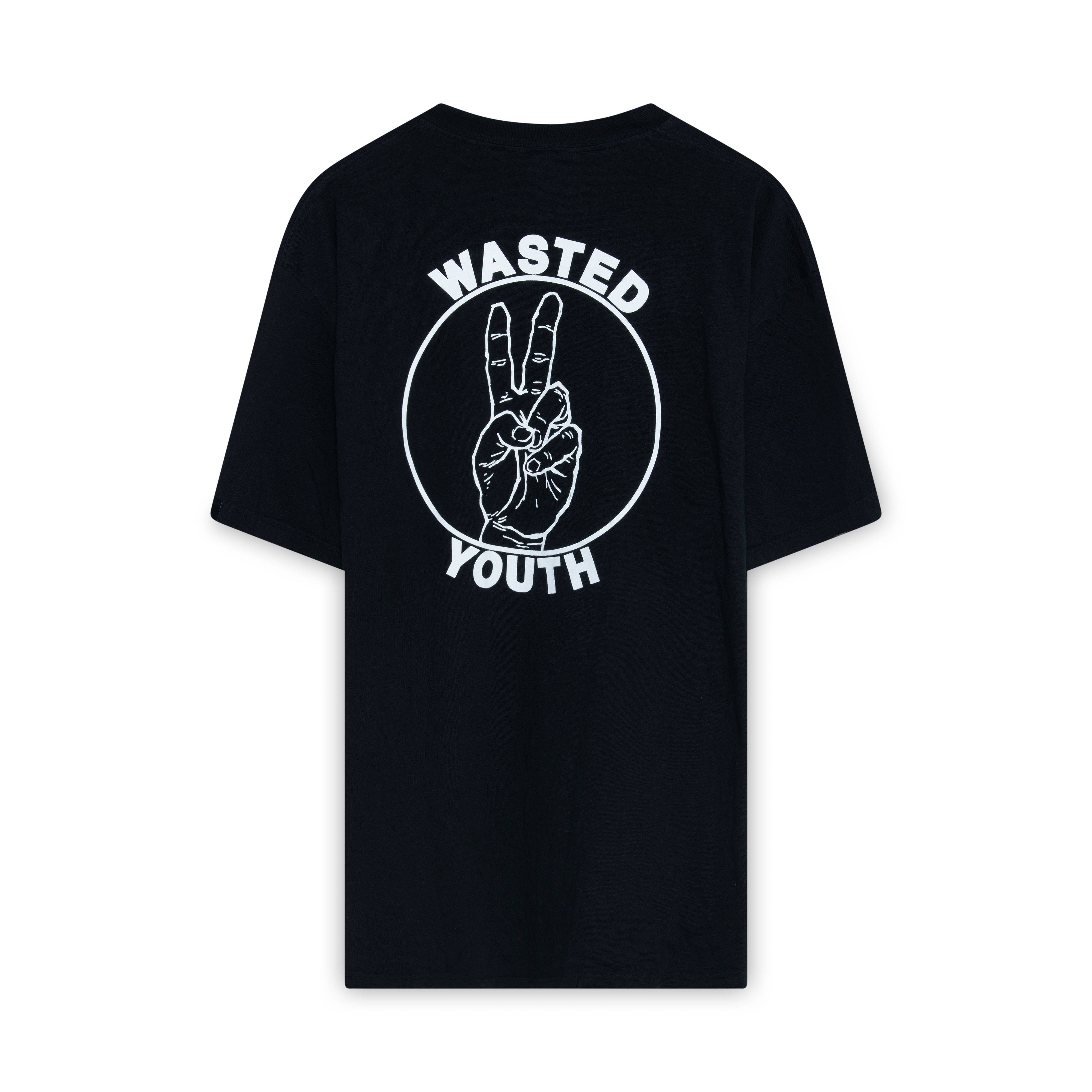 Verdy Wasted Youth Peace Graphic T-Shirt by Kevin White | Basic.Space