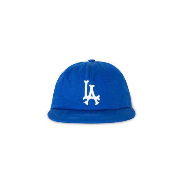 Bones Snapback Hat in Royal