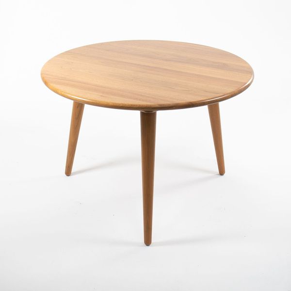 Lacquered Walnut Coffee Table by Hans Wegner for Carl Hansen, 2021