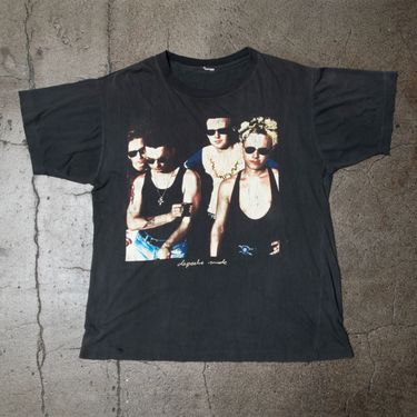 Vintage Black 'Depeche Mode' t-shirt