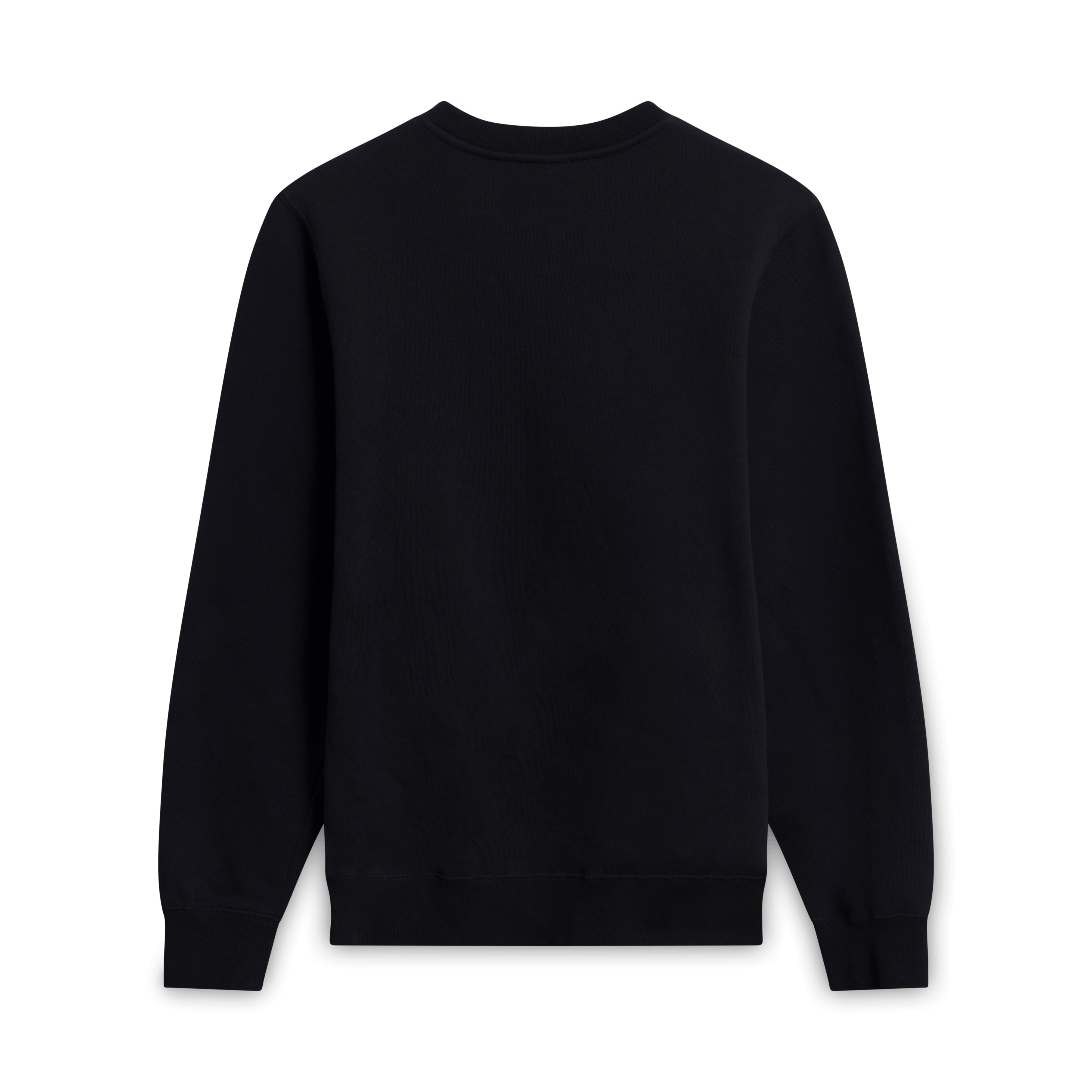 NWT Stussy Inside Out deals Crewneck Sweater Black Size Medium