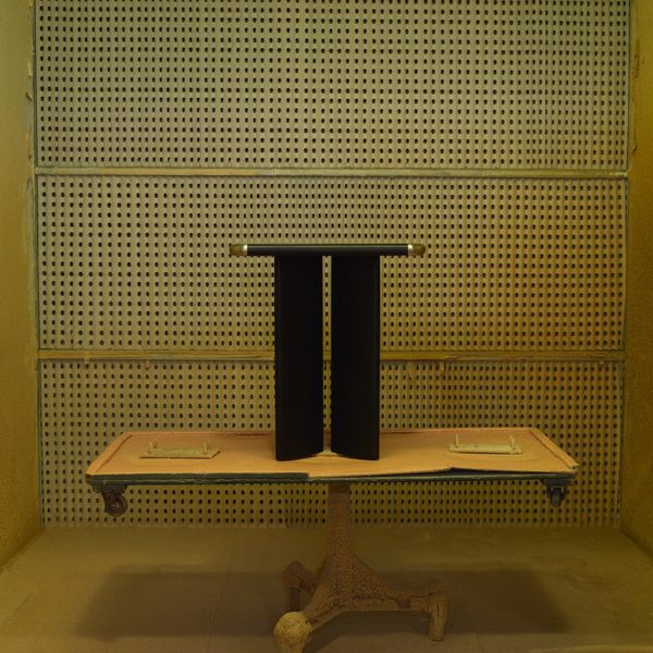 Hard Edge Table by Eddie Olin, 2025