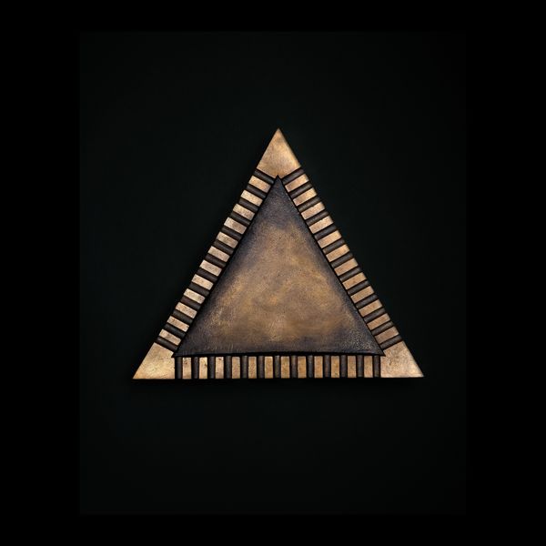 Icon 13 in Bronze with hand-applied Gold Patina, edition 4/33