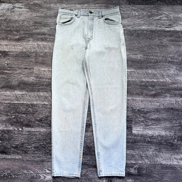 1990s Levi's Light Wash Repaired 505