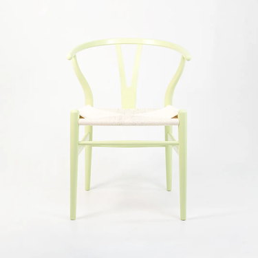 Mint Green Wishbone Dining Chair by Hans Wegner for Carl Hansen, 2021