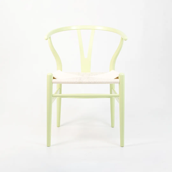 Mint Green Wishbone Dining Chair by Hans Wegner for Carl Hansen, 2021