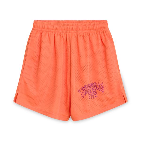 Throwing Fits Orange Mesh Shorts