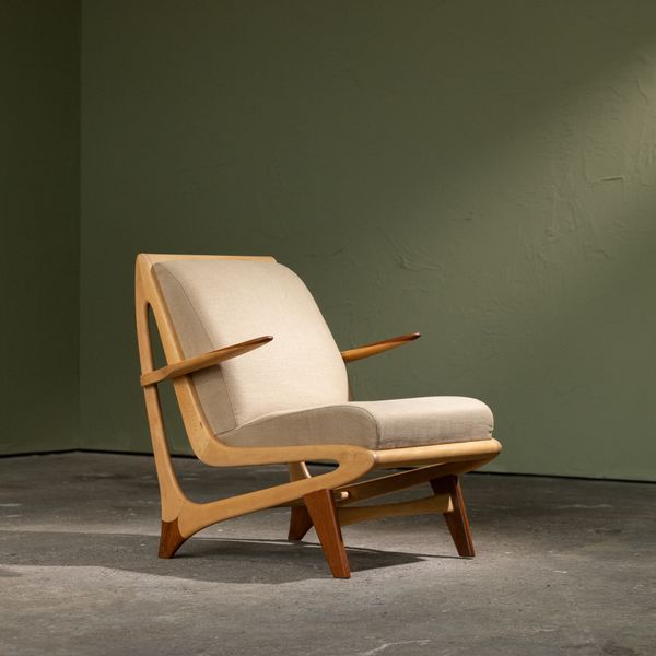 Rare Easy Chair, Denmark, 1951-1952