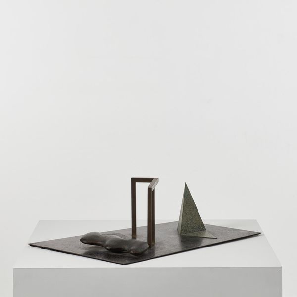 Robert Marsden Composition No. 3 Bronze Sculpture, UK, 1992