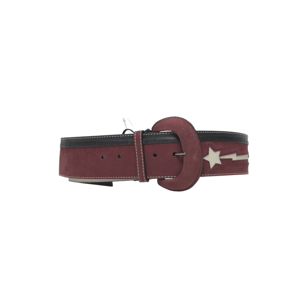 Maroon Stella Rock Belt