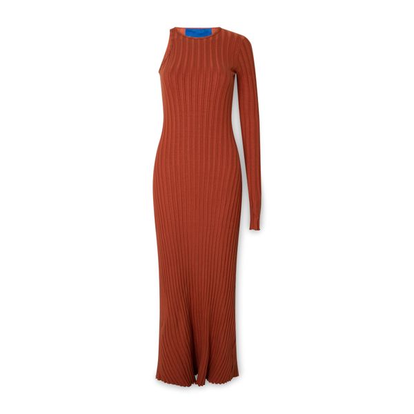 Simon Miller Ribbed One sleeve Maxi Dress