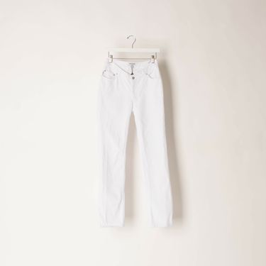 Opening Ceremony White Dip Jeans