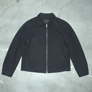 Prada Cashmere Blend Blouson Jacket