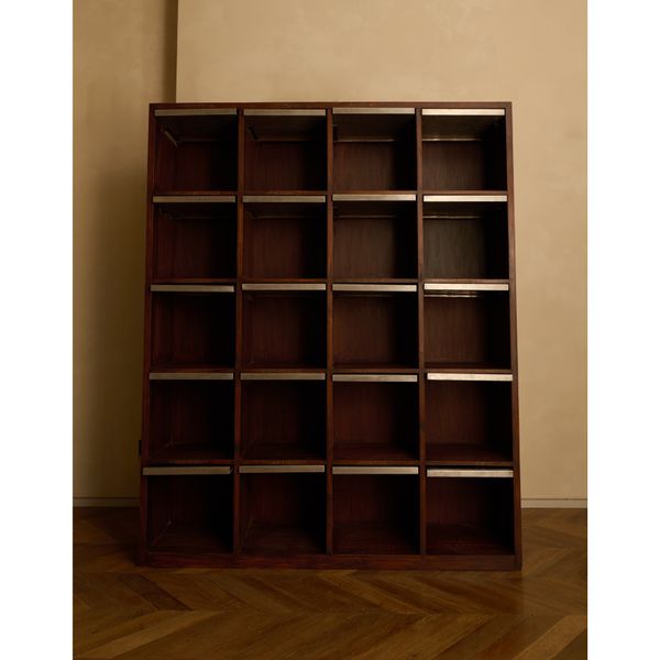 Metal File Rack by Pierre Jeanneret, 1958