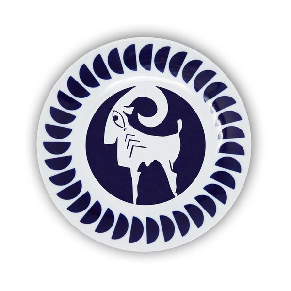 Porcelain Zodiac Plate