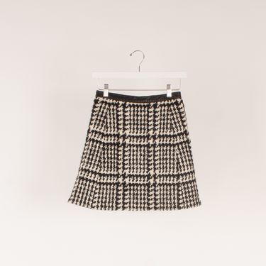 Jill Stuart Houndstooth Mini Skirt