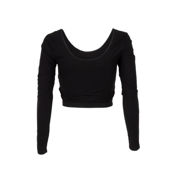 Wone Long Sleeve Crop Top