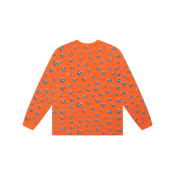 Supreme Orange Interstate Waffle Thermal