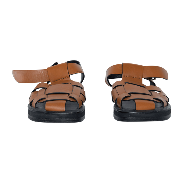 The Row Brown Fisherman Sandal