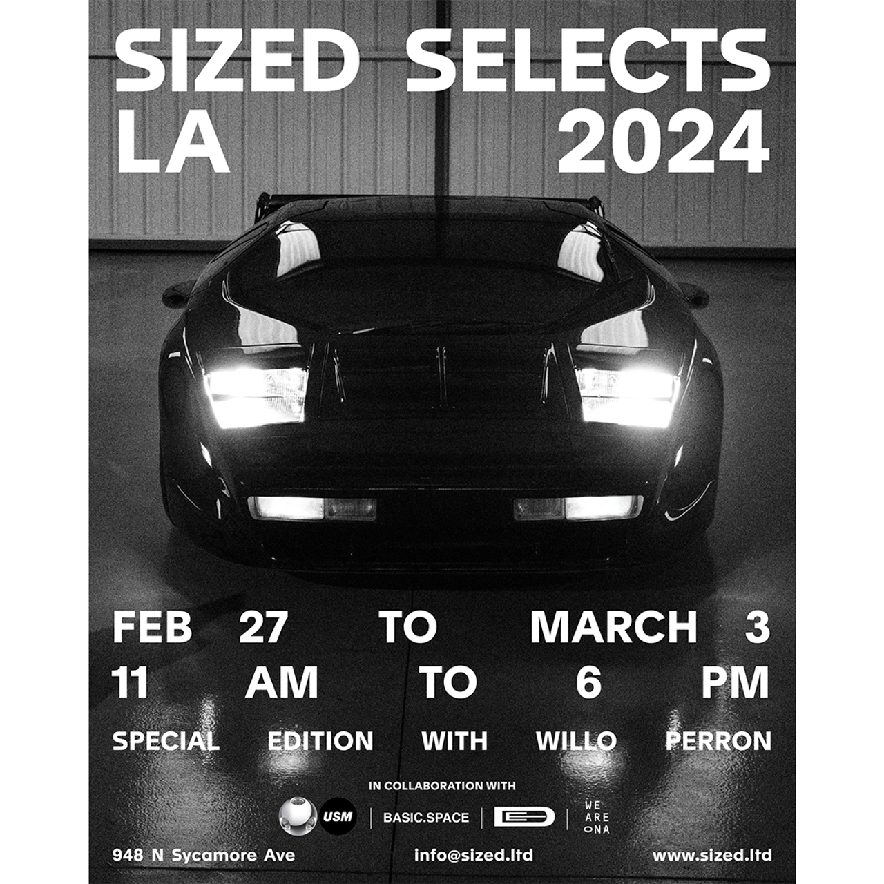 SIZED SELECTS Los Angeles 2024 by SIZED Basic.Space