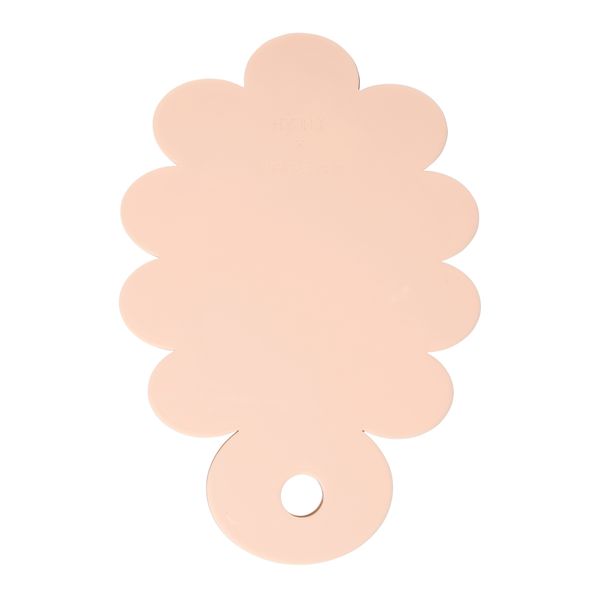 02 Flower Hand Mirror in Peach