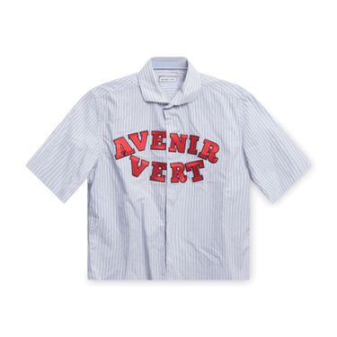Avenir Vert Pinstripe Shirt