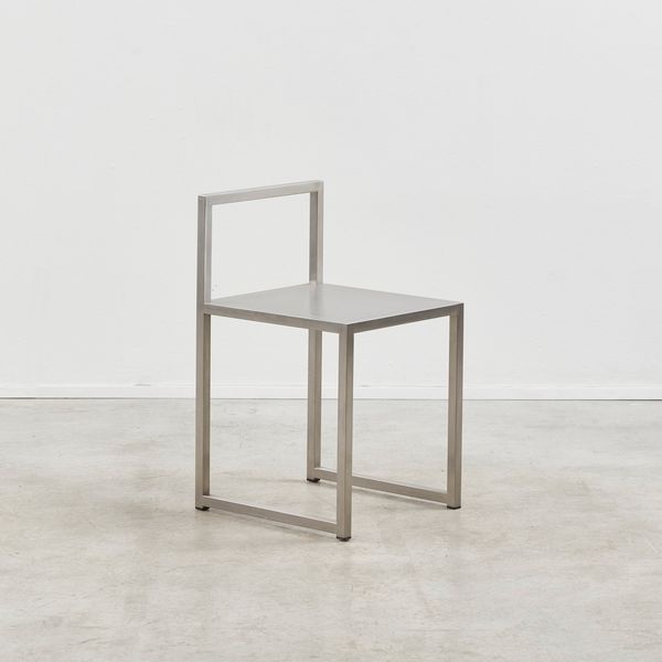 Philipp Plein Chair in Brushed Steel, Germany, 2000