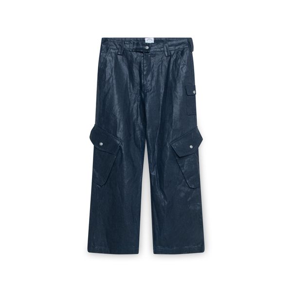 With Jéan Wax Blue Rain Cargo Pants