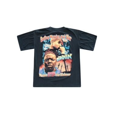 Vintage Tupac Notorious B.I.G. Stop the Violence T-Shirt 