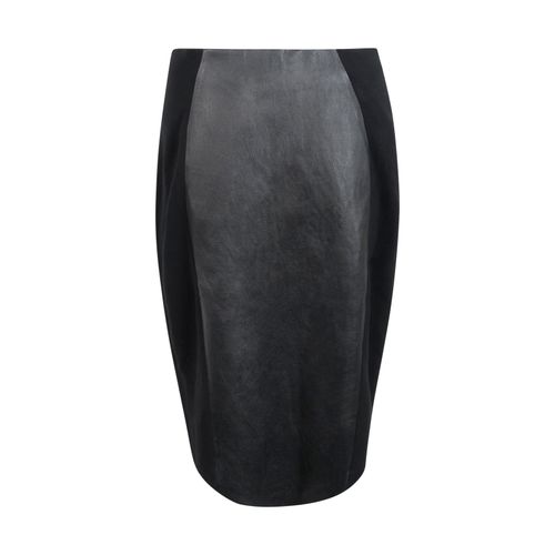 Malene Birger Leather Panel Pencil Skirt 