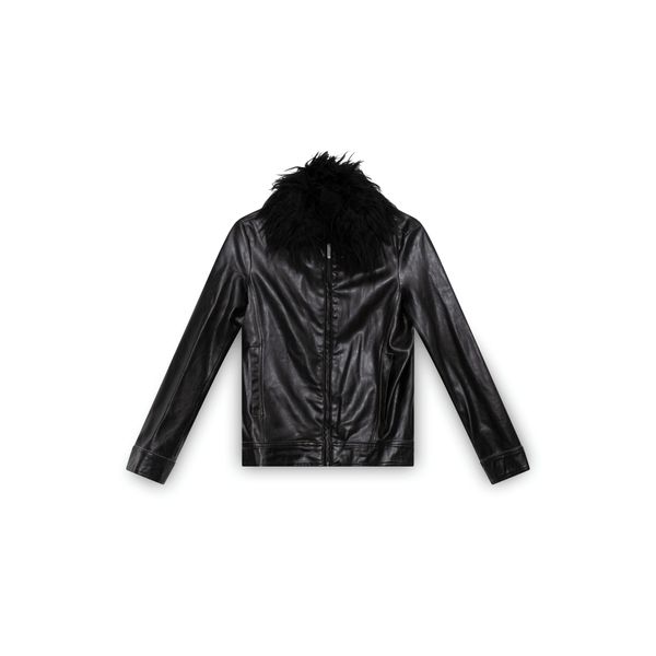 Gianfranco Ferre Faux Fur Leather Jacket