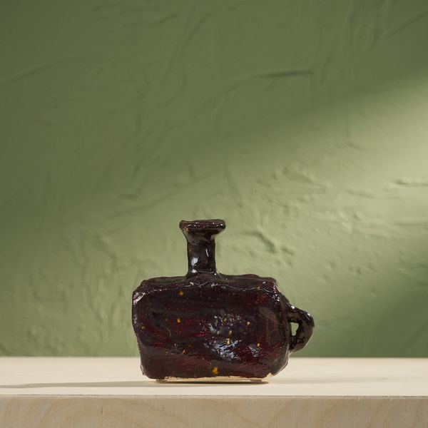 Tiny Core Vessel by Willem van Hooff, Glazed Earthenware, The Netherlands, 2020s"