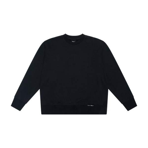 3.1 Phillip Lim Black Everyday Crew Sweatshirt