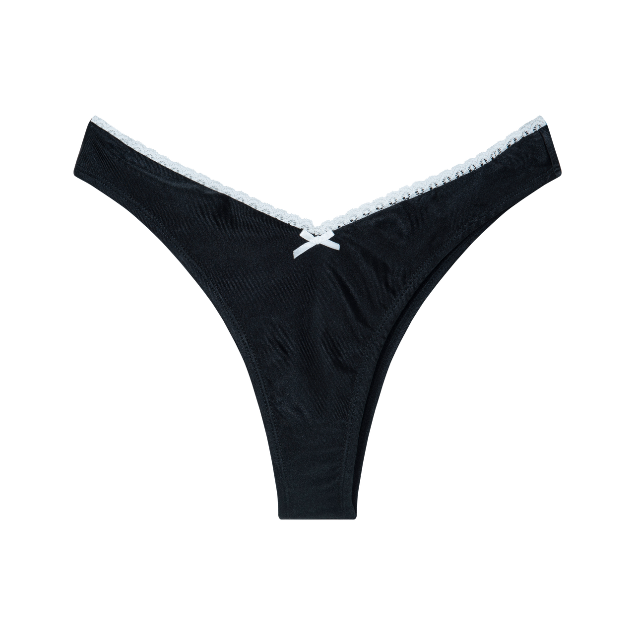 Rodeo Black Cheeky Bikini Bottom by Mixedgals Basic.Space