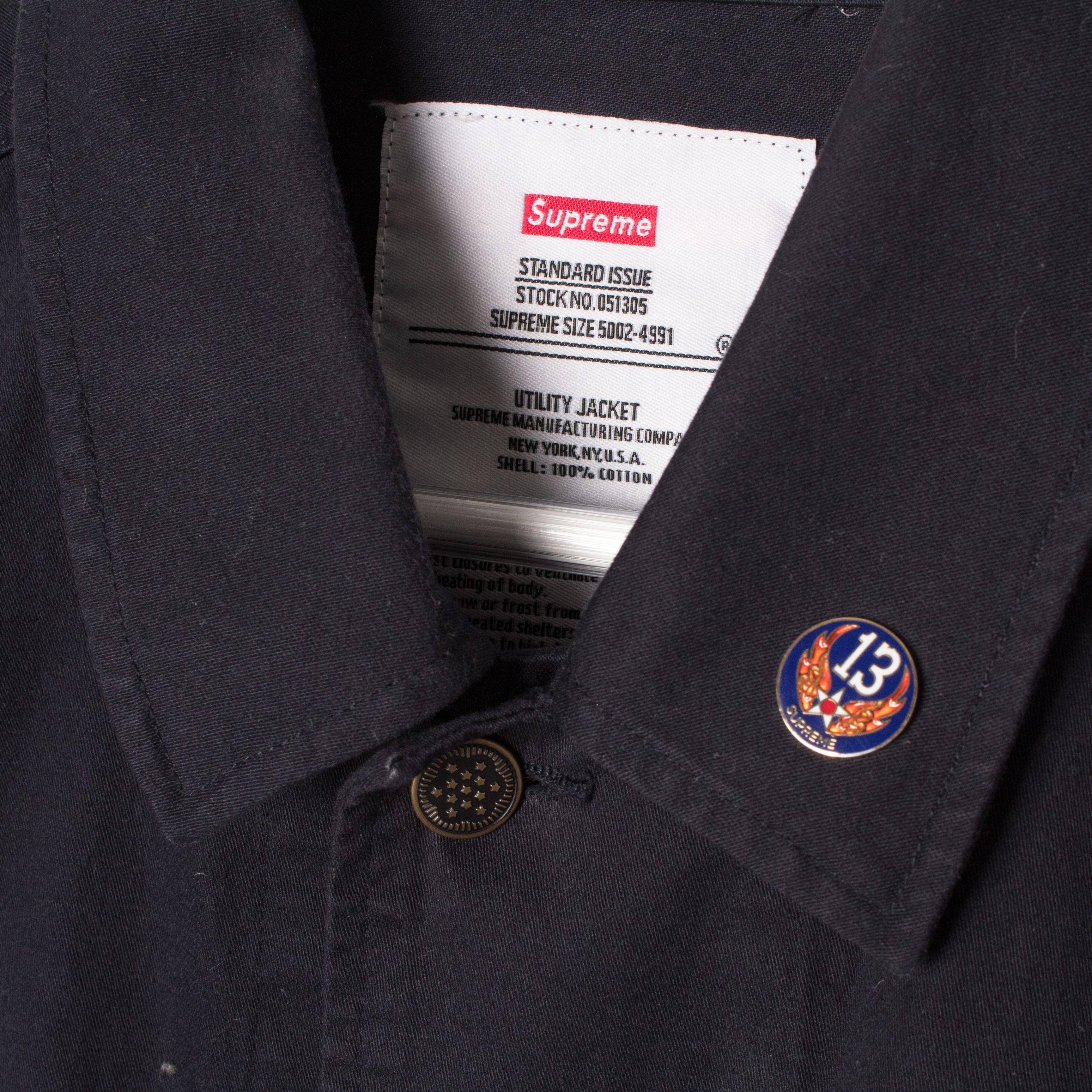 supreme Cotton Utility Jacket-