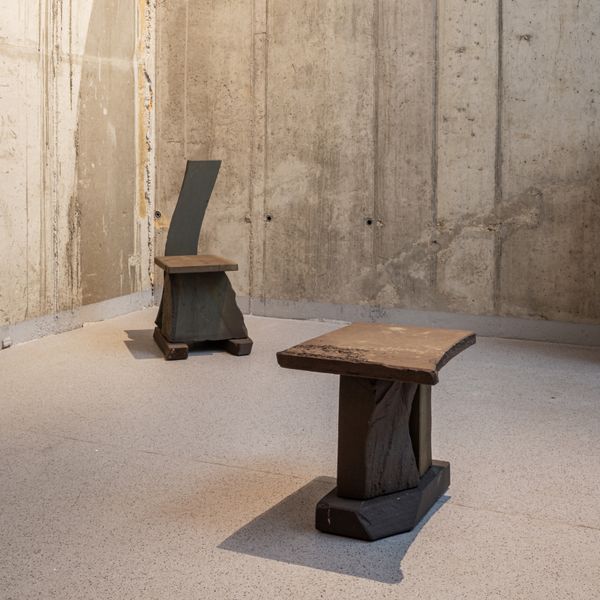 Graywacke Offcut Side Table #4 by Carsten in der Elst, 2025