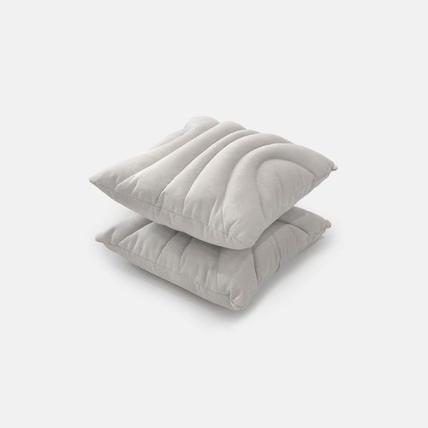Puffer Cushion - Stone