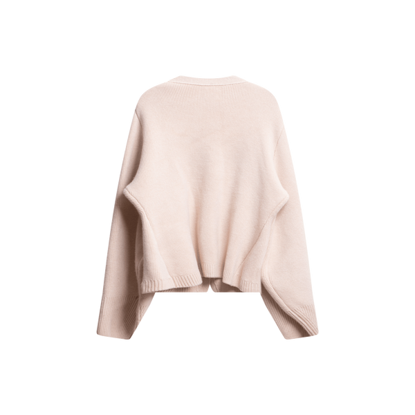 Khaite Scarlet Cream Cashmere Cardigan