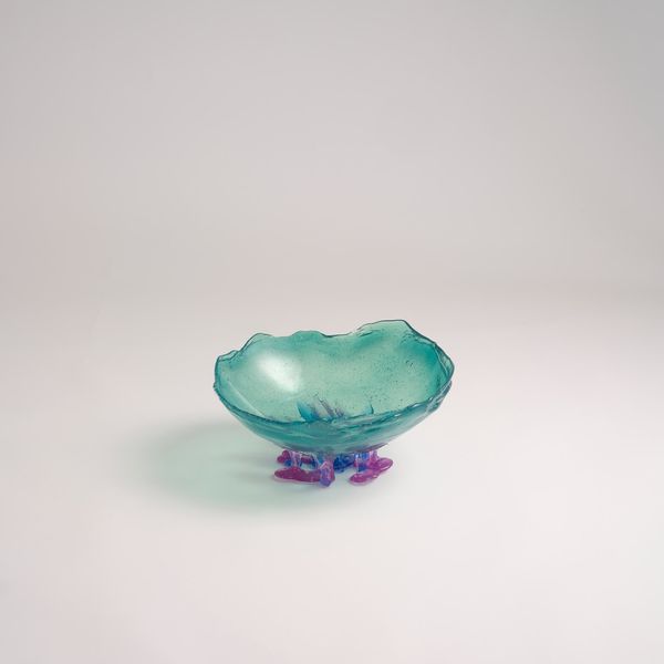 Half Ball - Small in Green/Light Blue/Pink by Gaetano Pesce