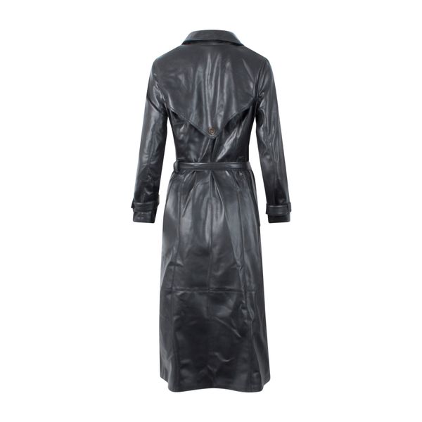 Nanushka Chiara Vegan Leather Trench Coat