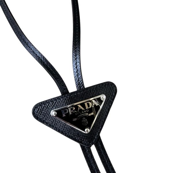 Prada FW23 Saffiano Bolo Tie