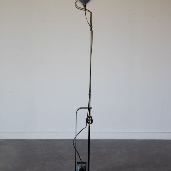 'Toio' Floor Lamp by Achille & Pier Giacomo Castiglioni for Flos, Italy 1960s