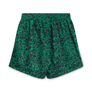 Throwing Fits Green Leopard Mesh Shorts