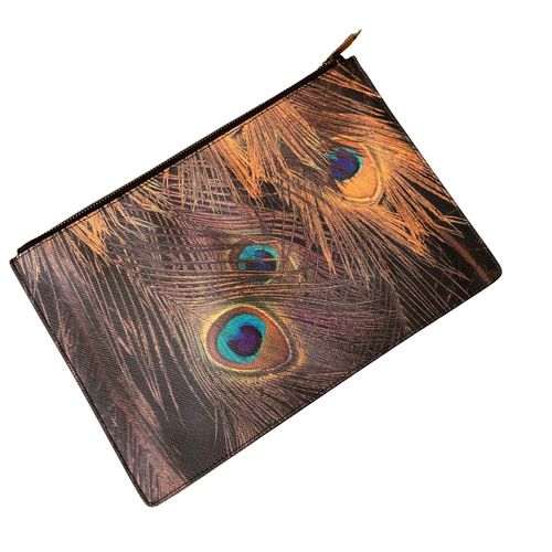 Givenchy FW16 Peacock Clutch / Pouch