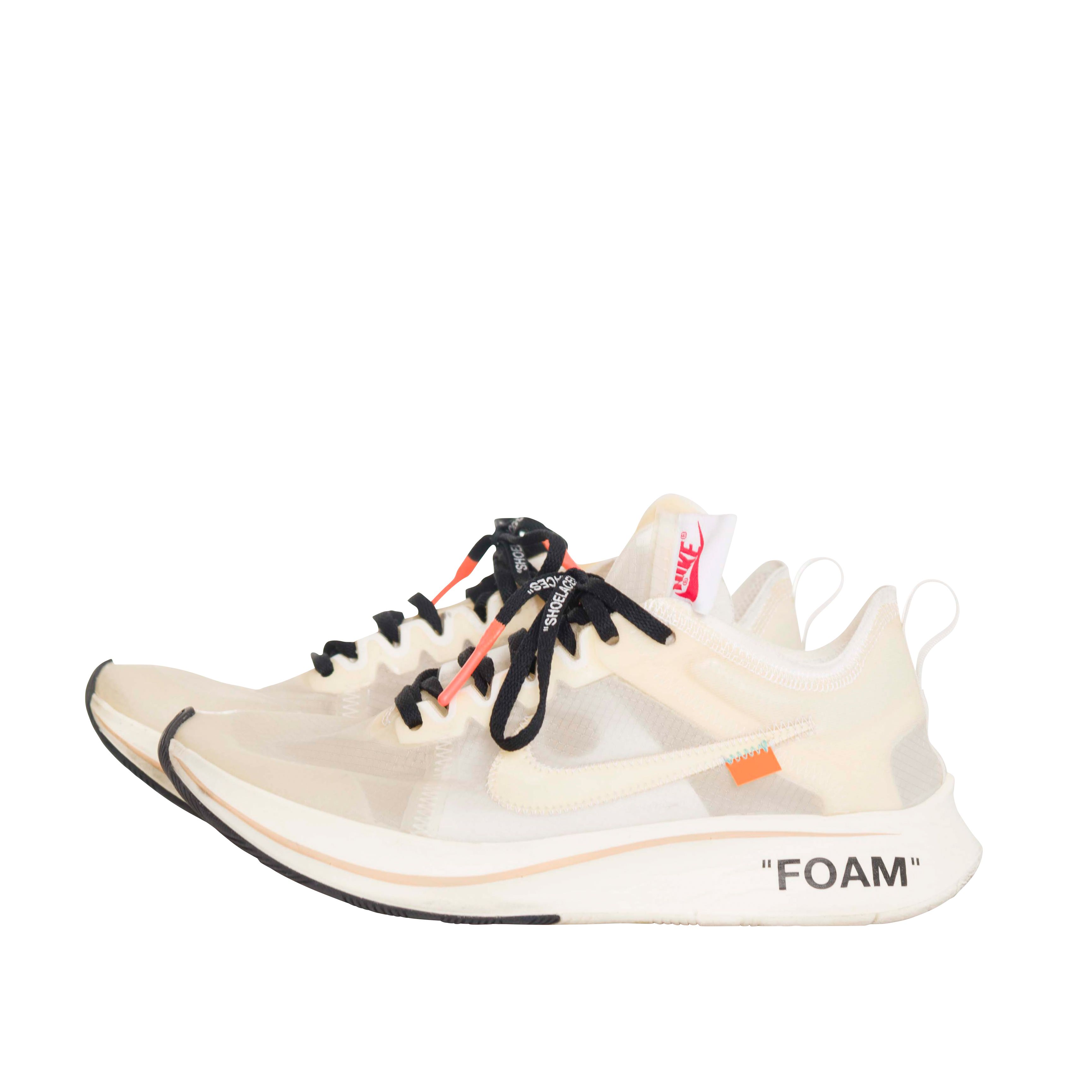 Off white hotsell foam shoes