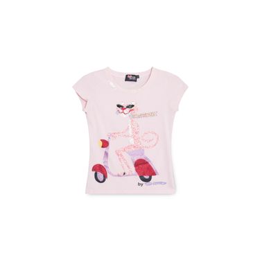 Sequin Pink Panther Tee