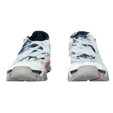 Calvin Klein Patent Leather Printed Chunky Sneakers