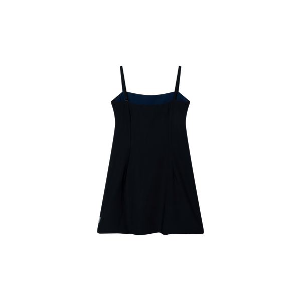 Nike Black and Navy Blue Reversible Mini Dress