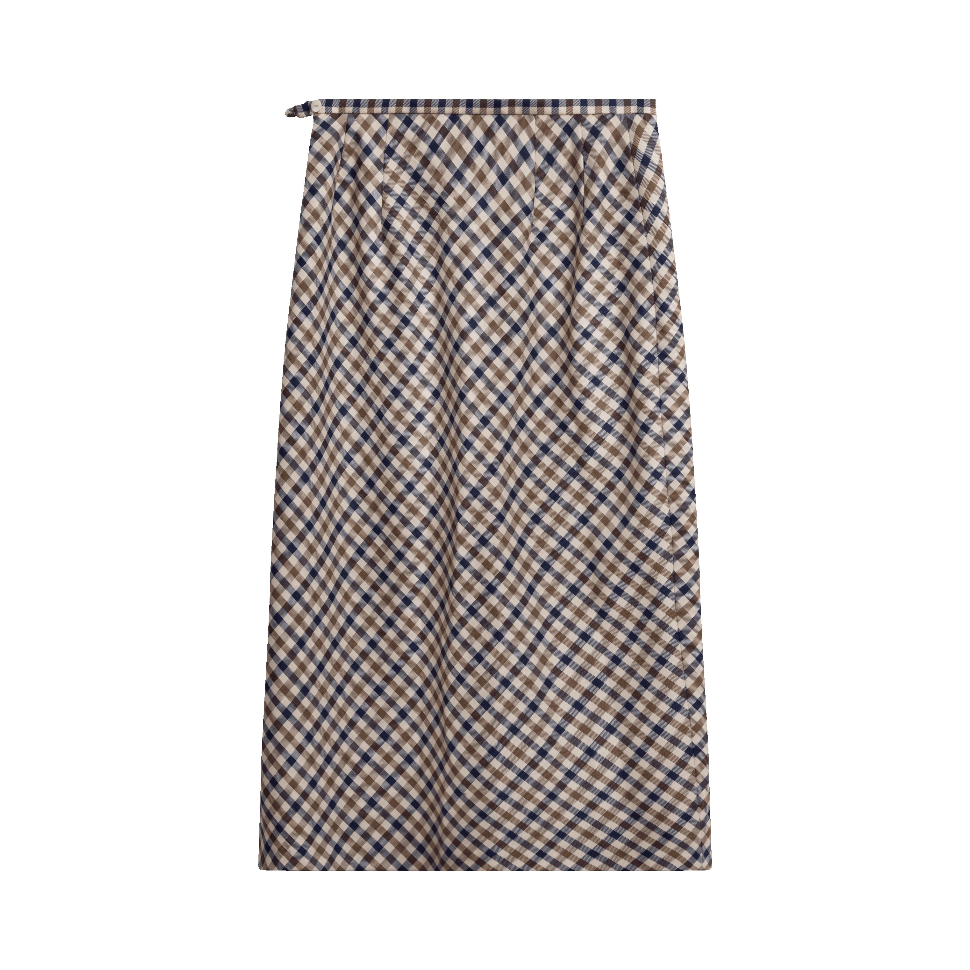 Facetasm gingham clearance skirt