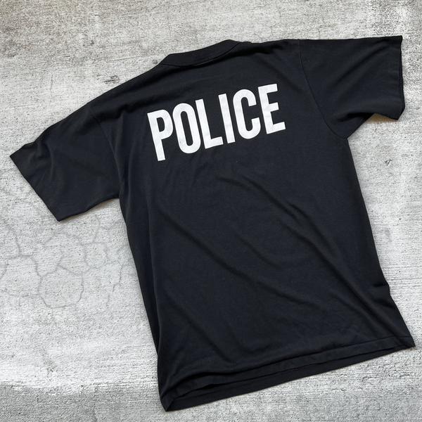 1990s Police Single Stitch Tee